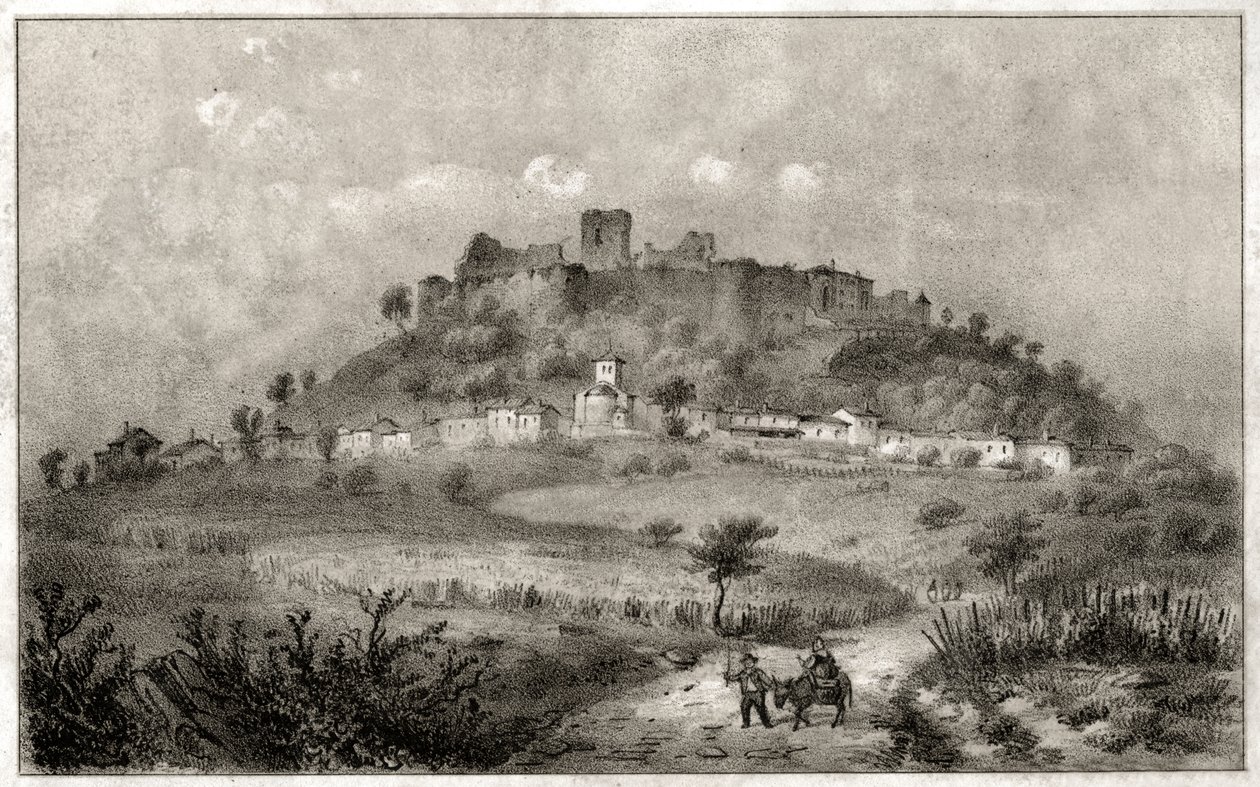 Castillo de Preny. (grabado, hacia 1860) de French School