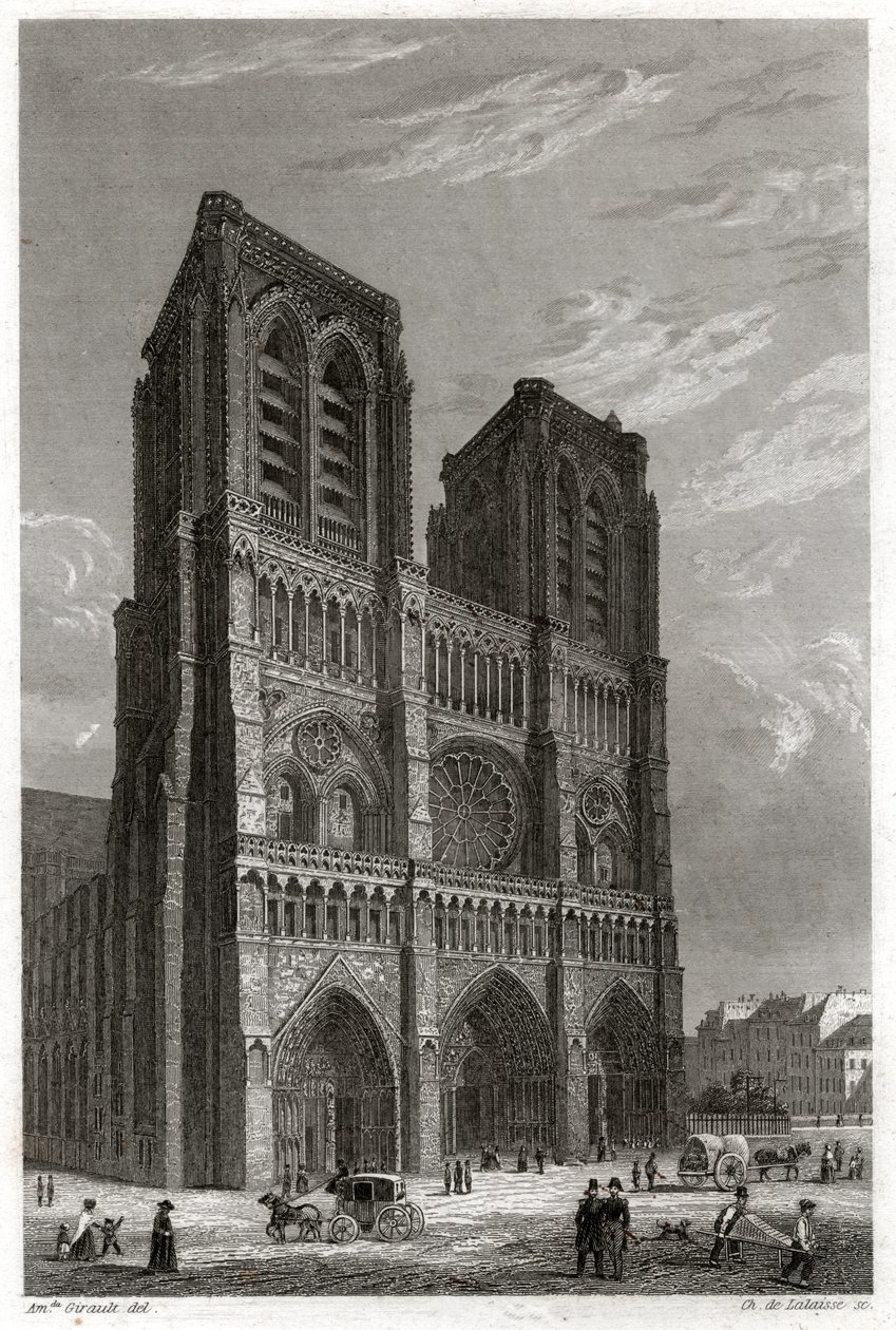 Catedral de Notre Dame de París de French School