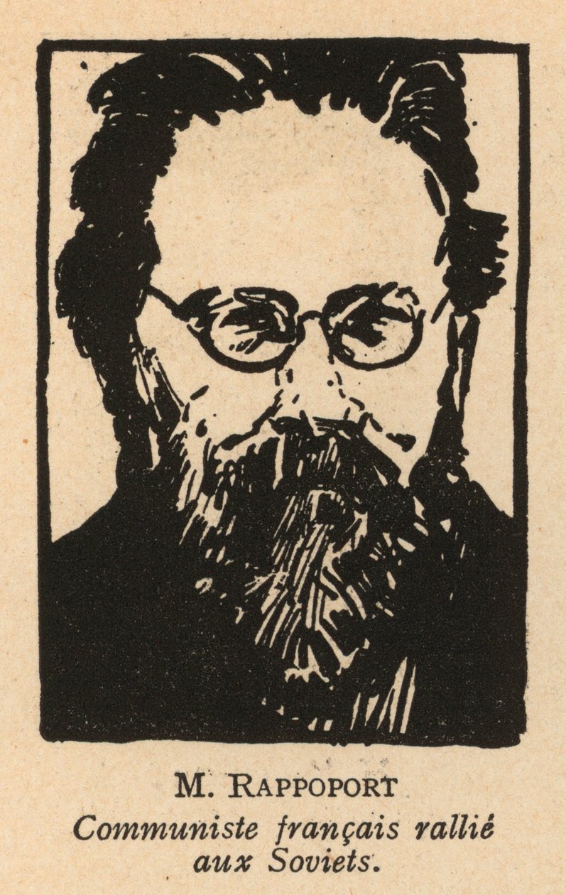 Charles Rappoport, político comunista francés de origen lituano (lito) de French School