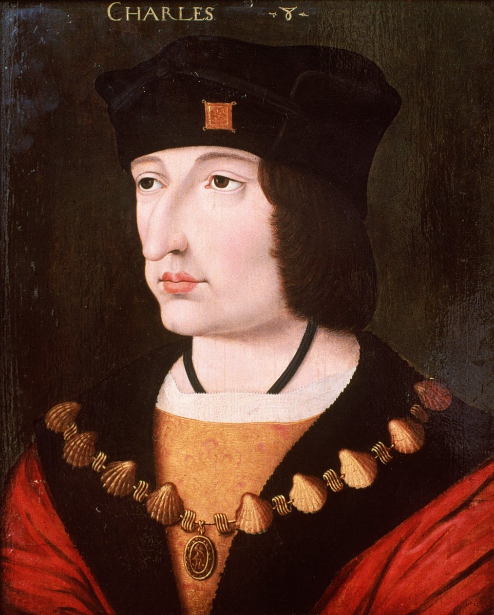 Carlos VIII de Francia de French School