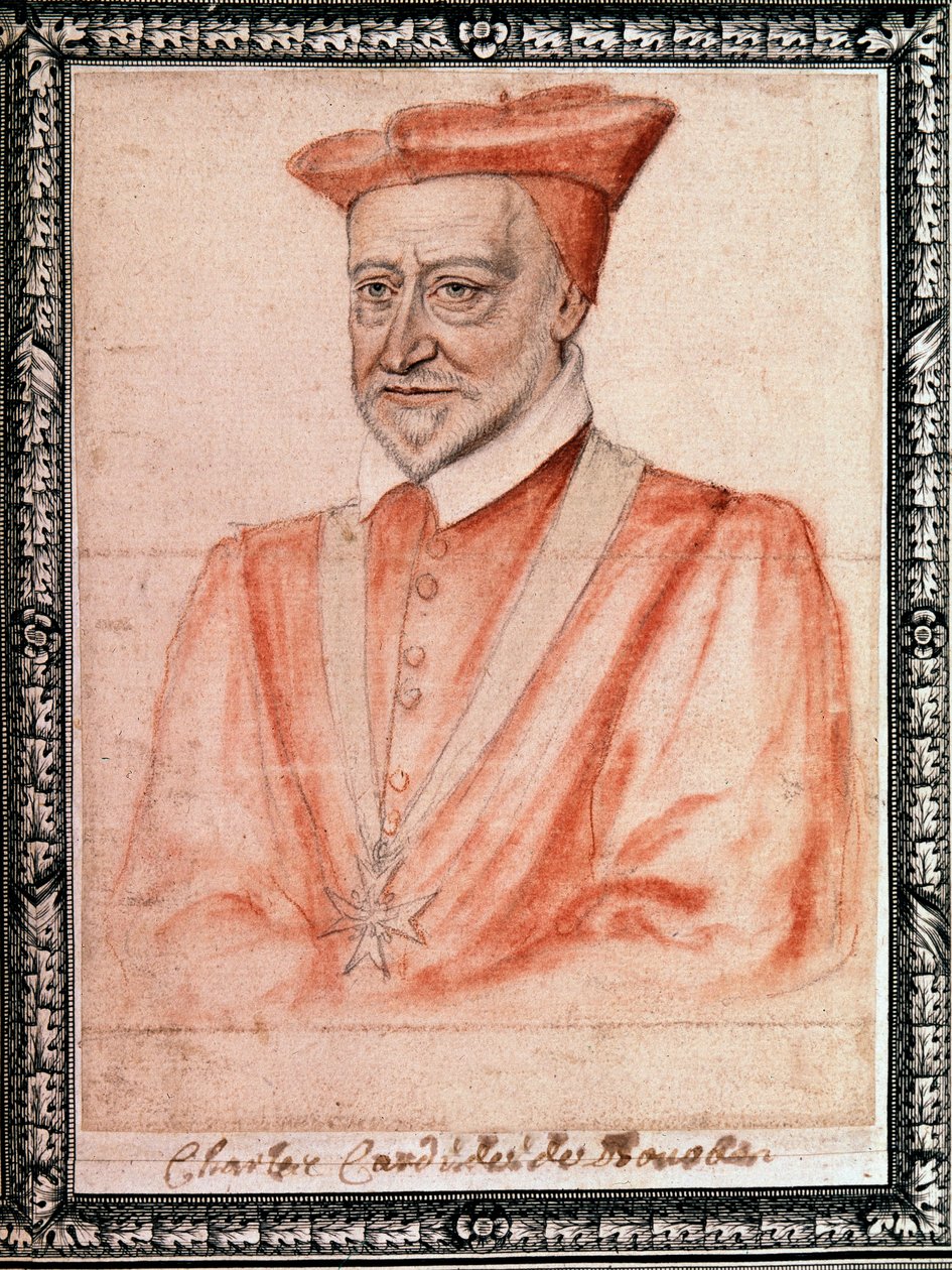 Carlos de Borbón (1523 - 1590), Arzobispo de Rouen de French School
