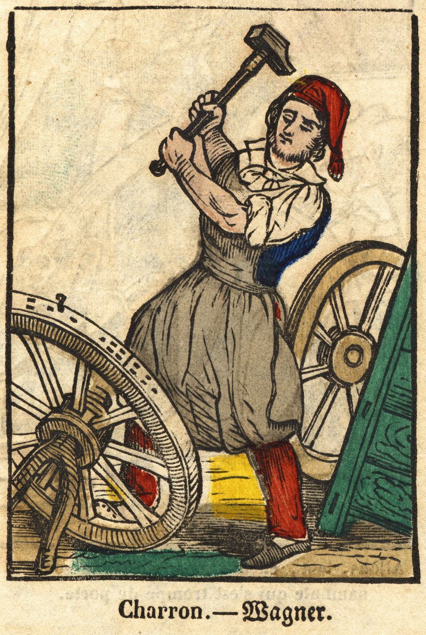 Charron (fabricante de carros); Serie sobre oficios de French School
