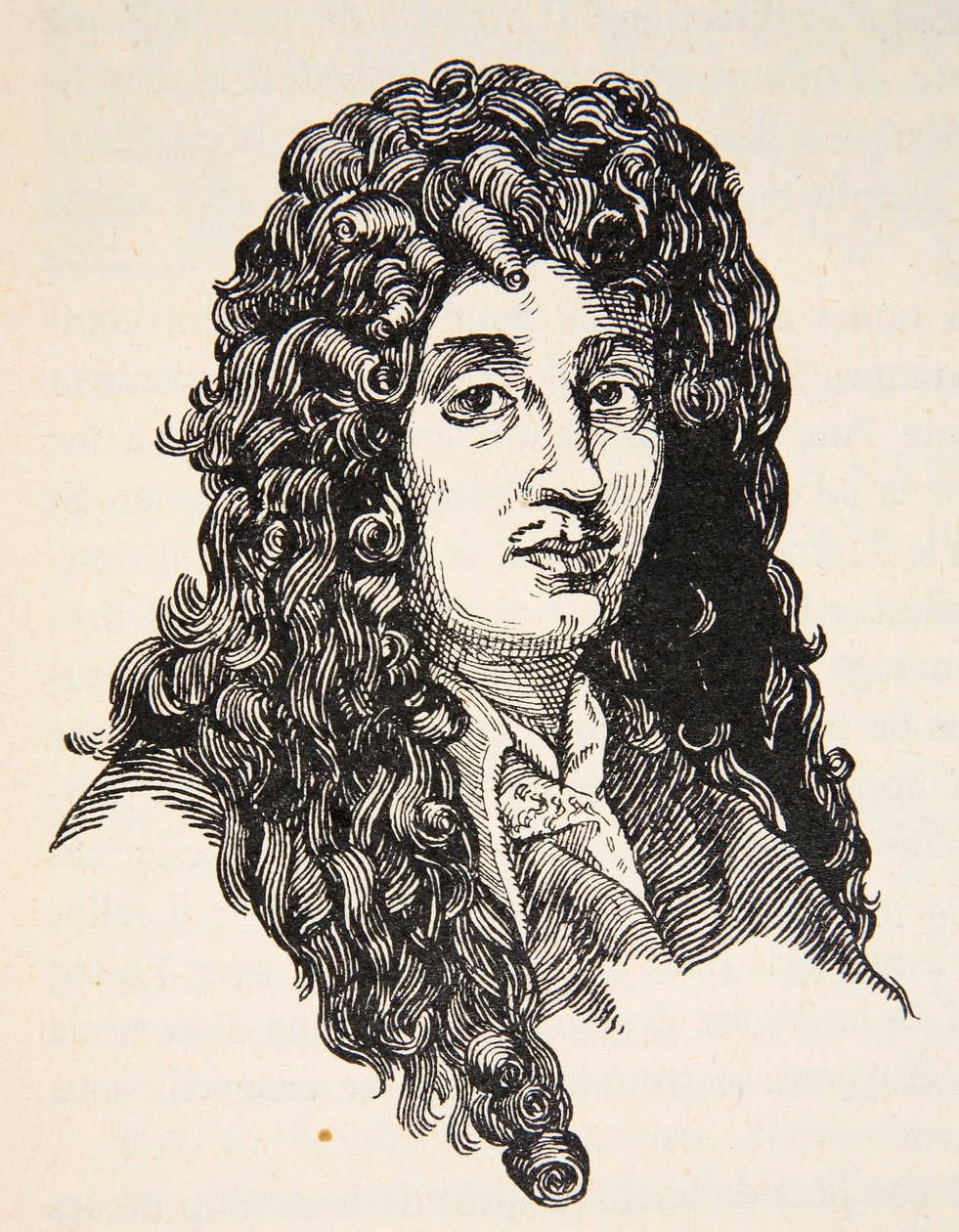 Christiaan Huygens, copia de Boris Mestchersky (d.1957) ilustración de Histoire de la Nation Francaise, Sciences, Volúmenes I y II, por Gabriel Hanotaux (1853-1944), 1924 de French School