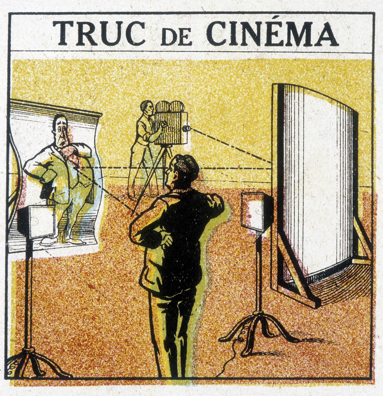 Trucos de cine: el espejo deformante de French School