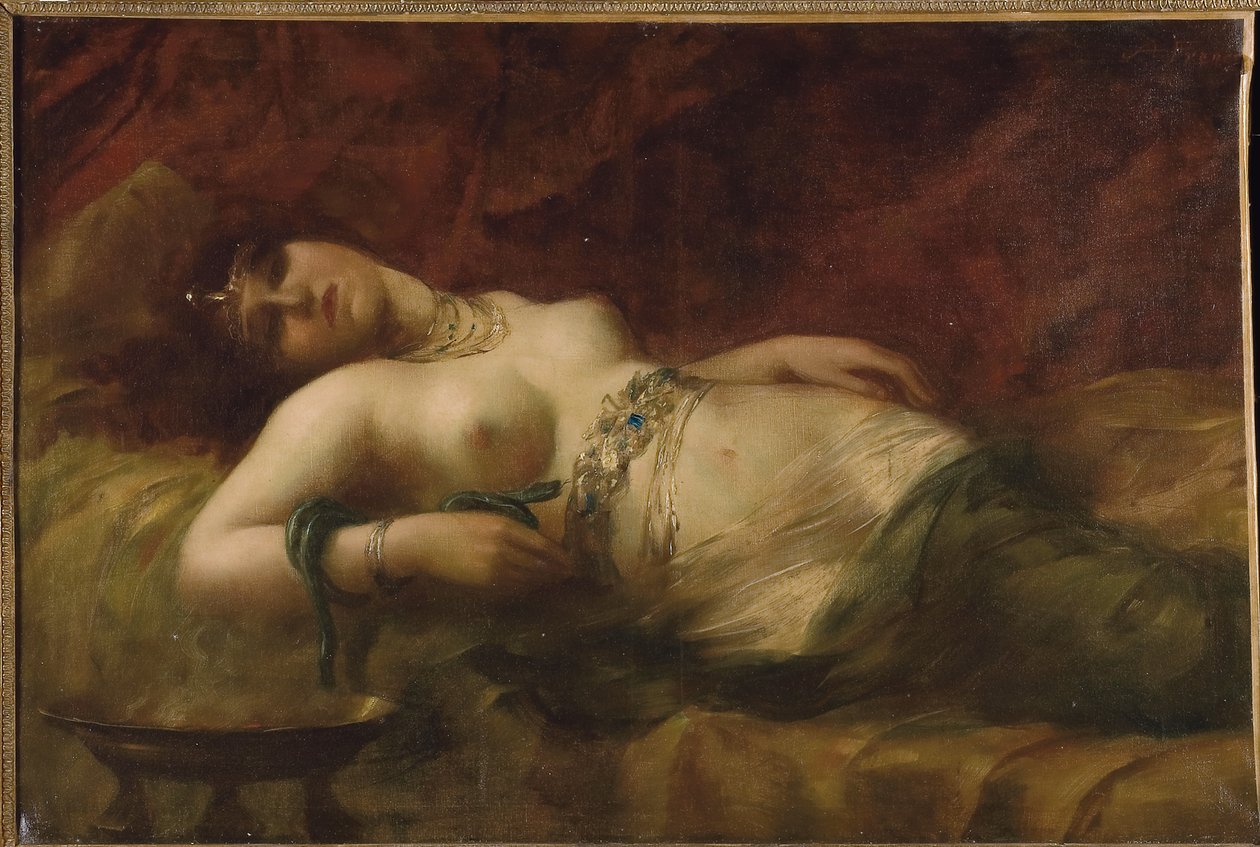 Cleopatra, finales del siglo XIX de French School