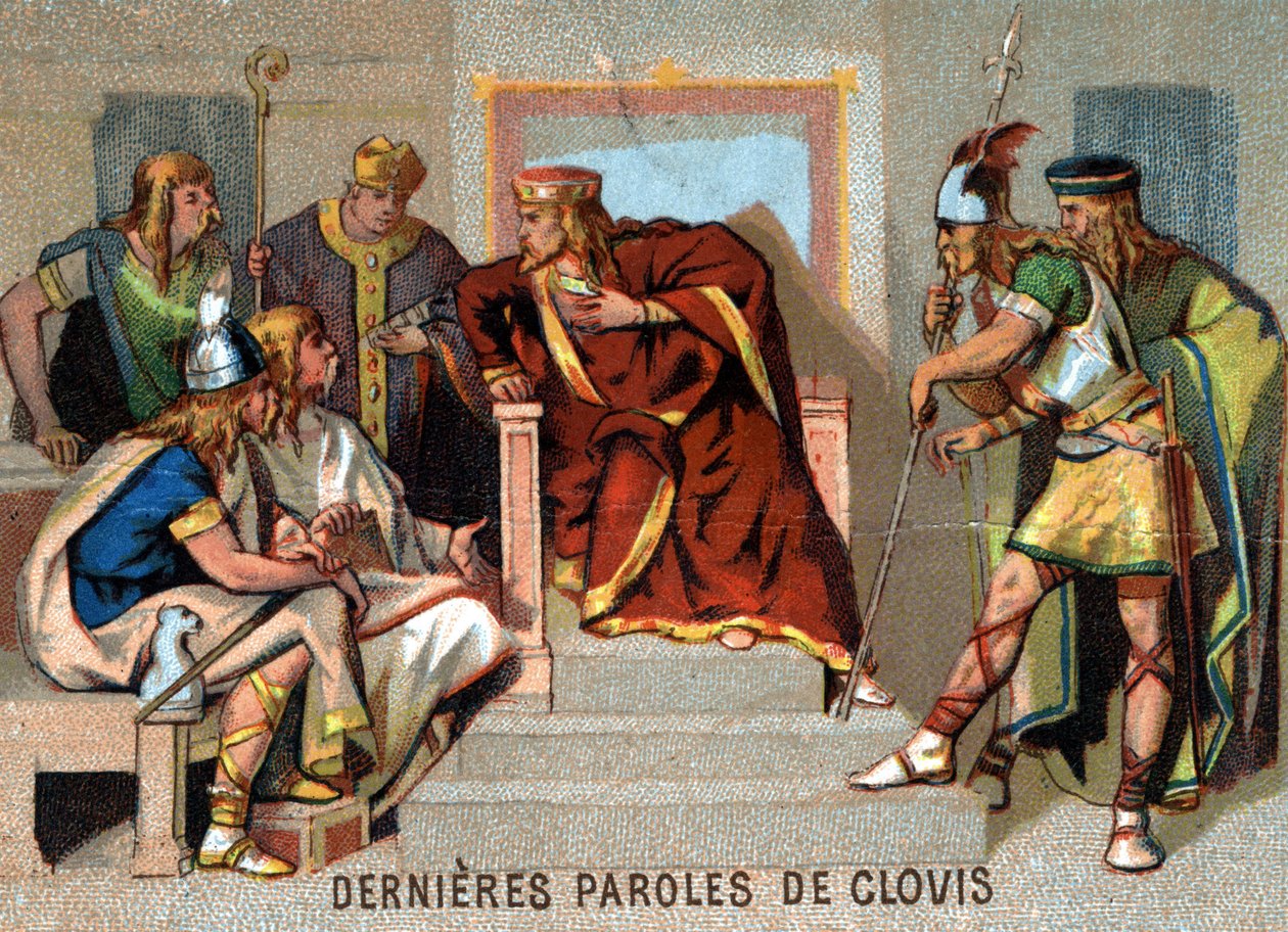 Las últimas palabras de Clodoveo: 