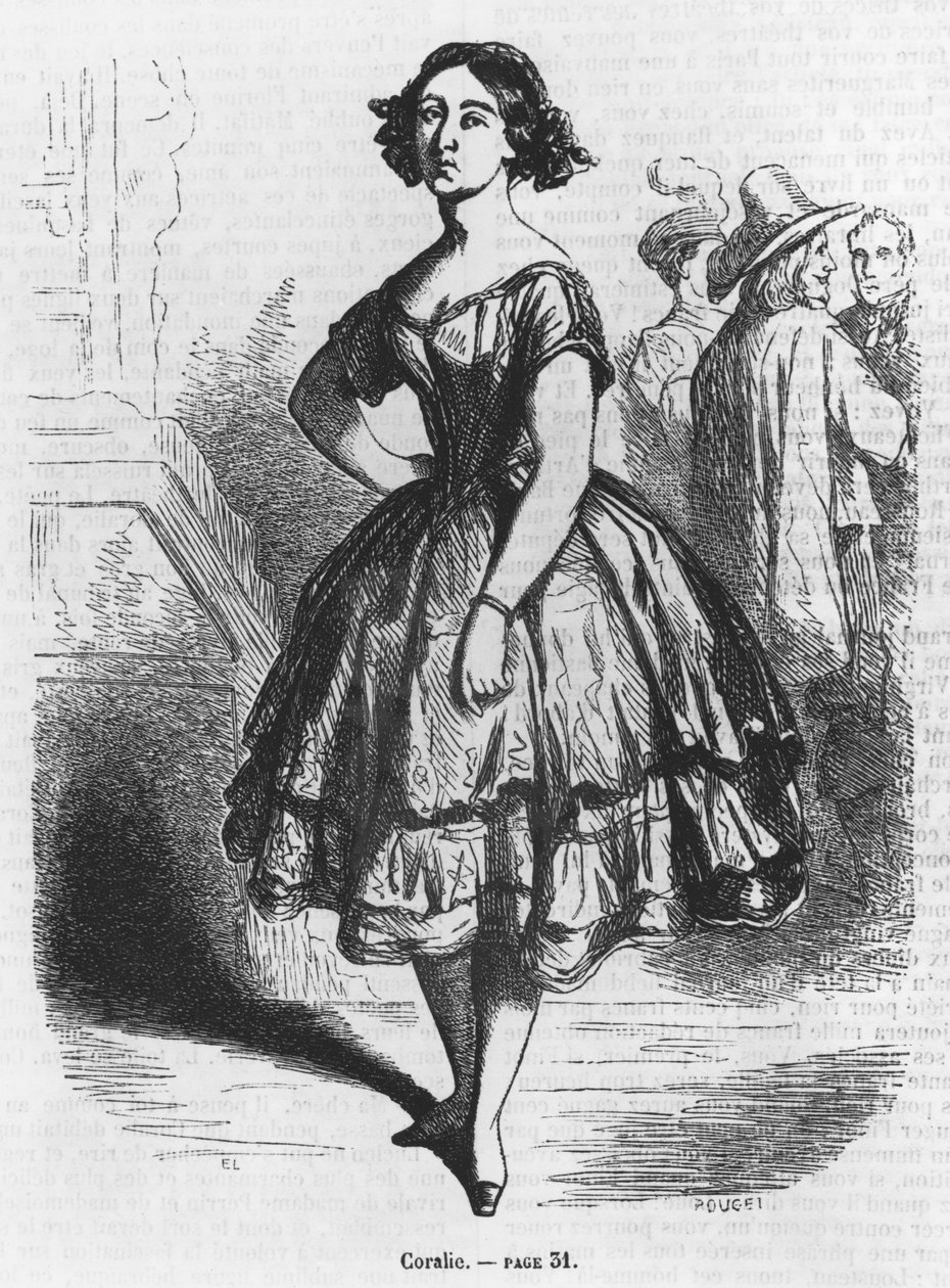 Coralie, ilustración de 