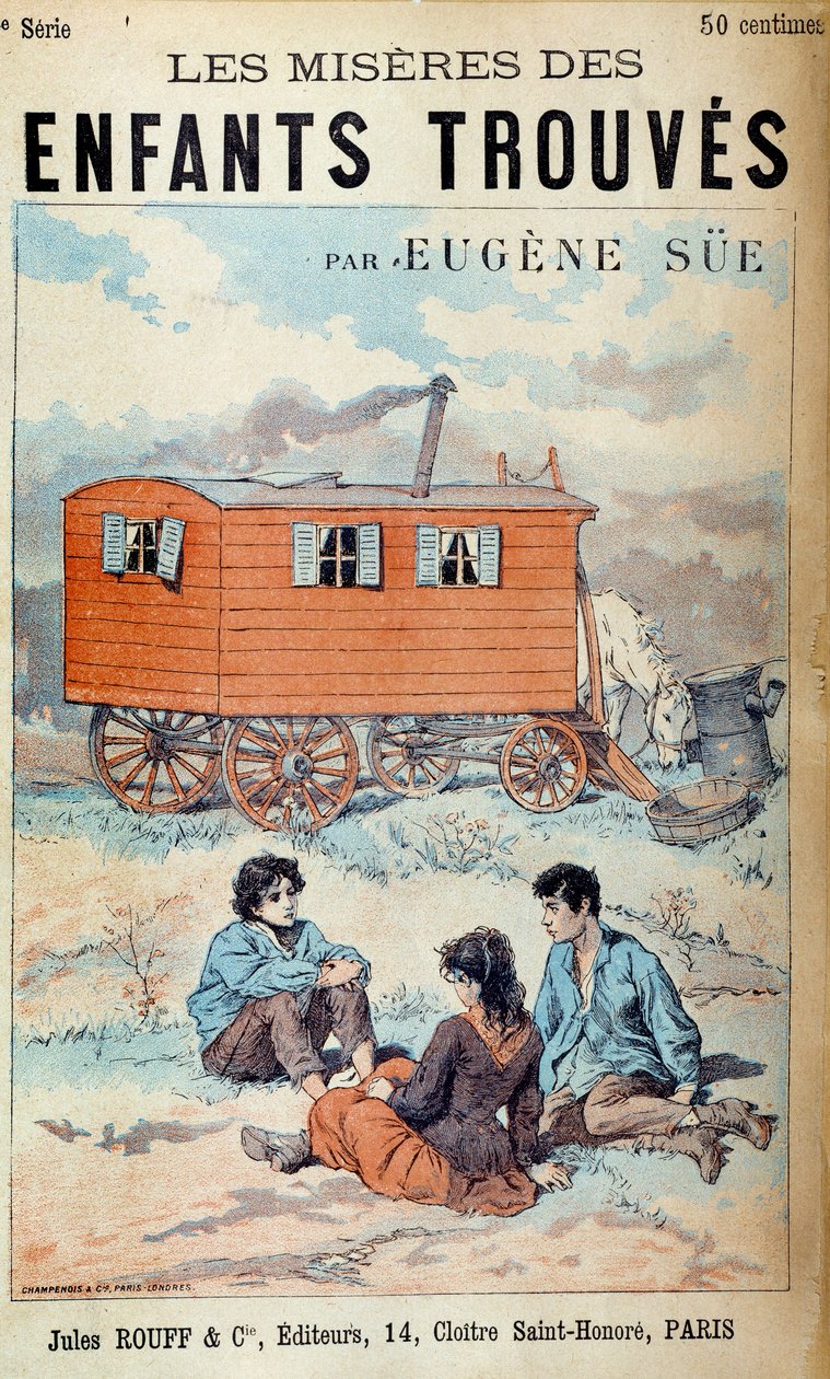 Portada del libro de Eugene Sue 