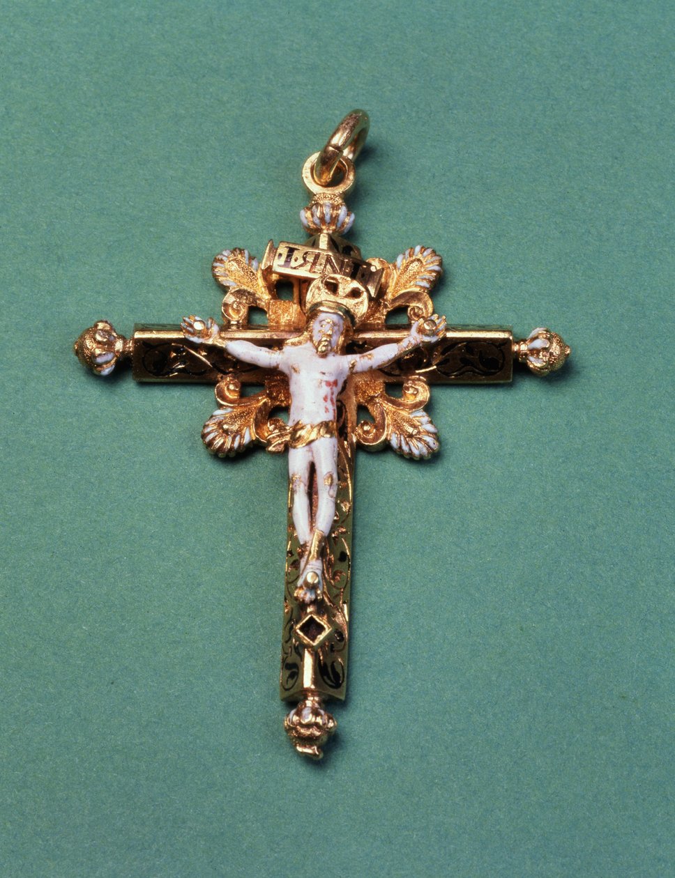 Crucifijo dado por María Reina de Escocia al último Abad de Westminster, John Feckenham de French School