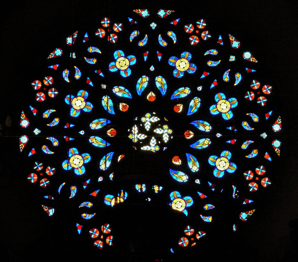 Ventana decorativa de French School