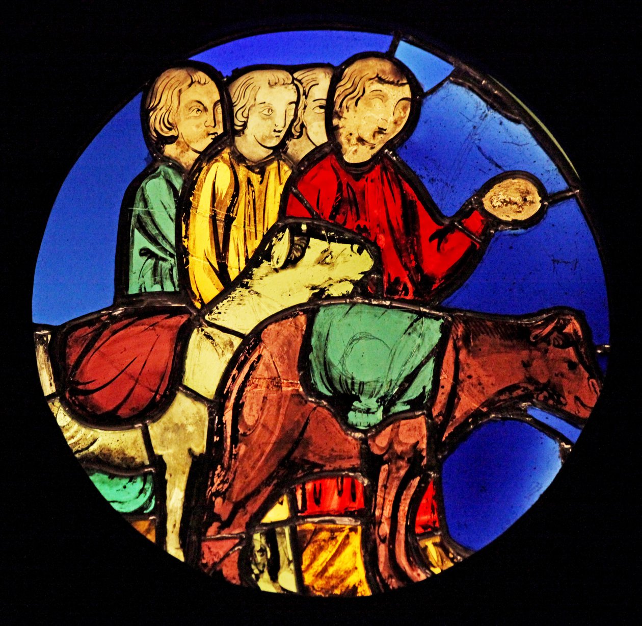 Jacob y sus hijos viajan a Egipto, ex Ste Chapelle de French School