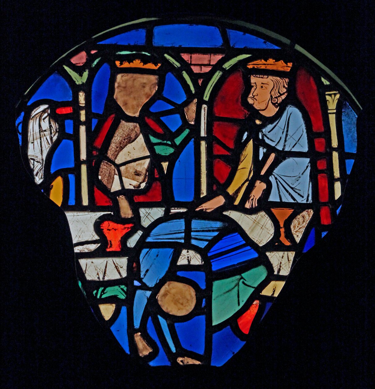 Danza de Salomé ante Herodes, ex Ste Chapelle de French School