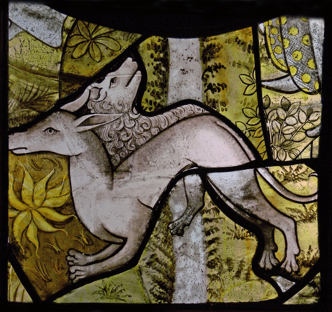 (detalle) de la Adoración de los Magos, originalmente de St Vivien, Rouen de French School