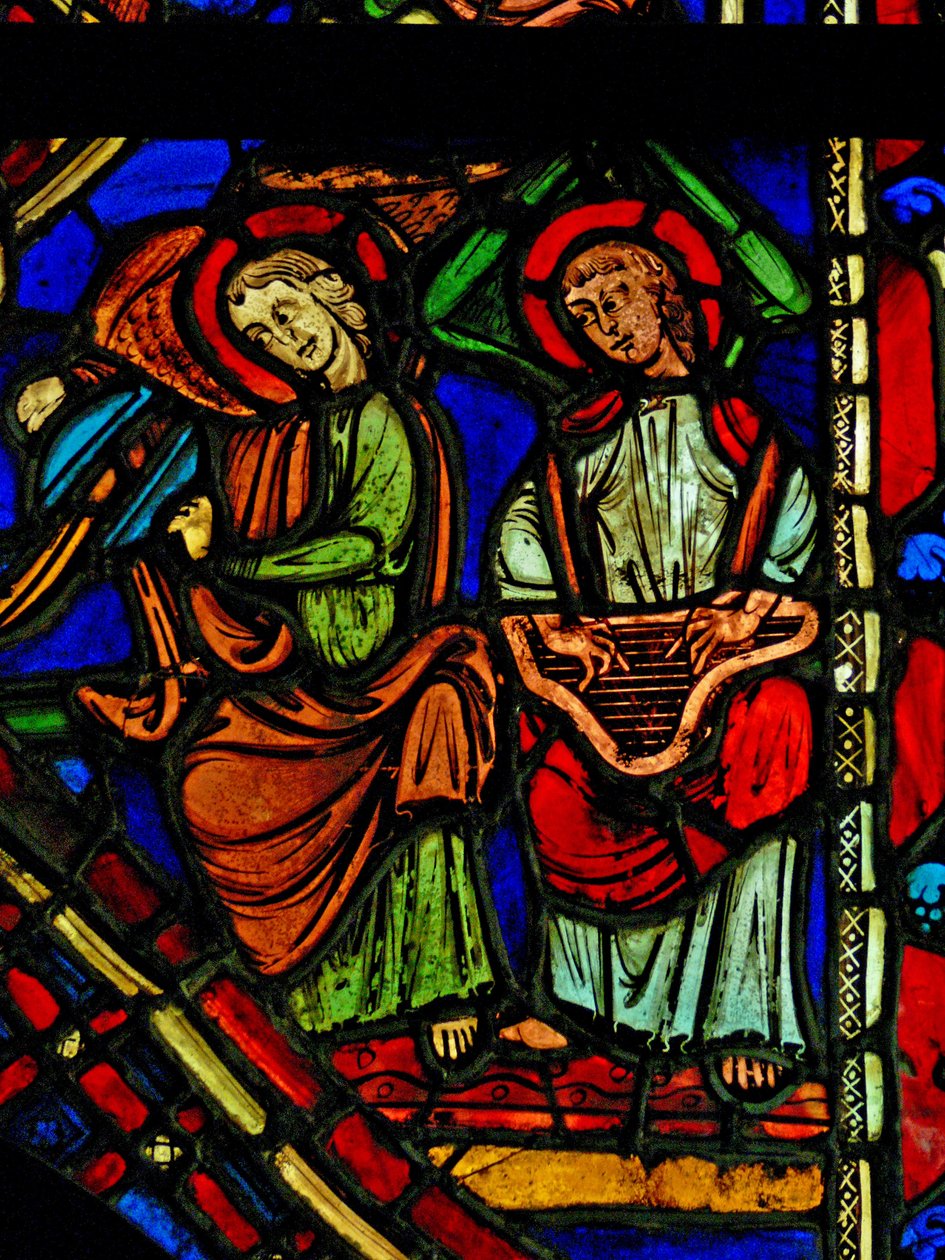 Ángeles músicos (ex Varennes-Jarcy - originalmente de la Abadía de Gercy?) de French School
