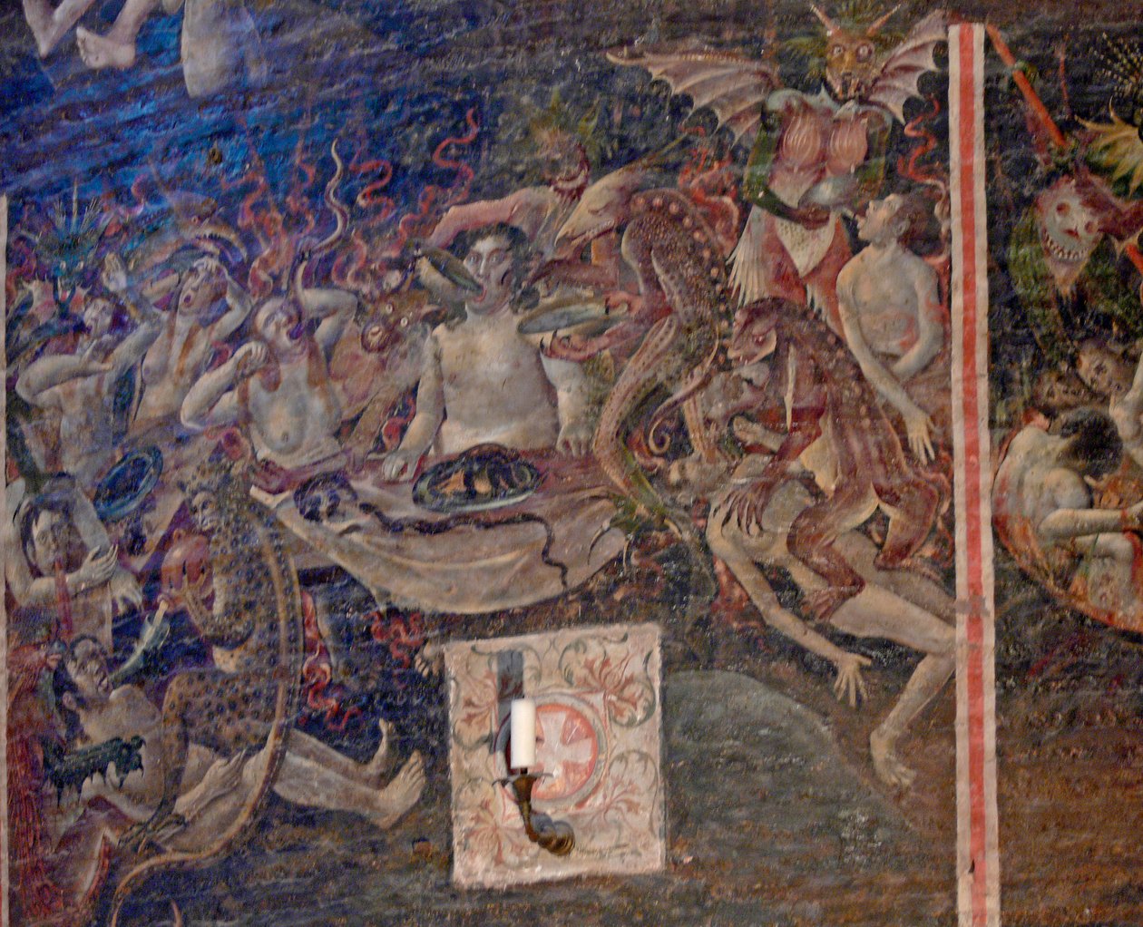 Representación de parte del Juicio Final de French School