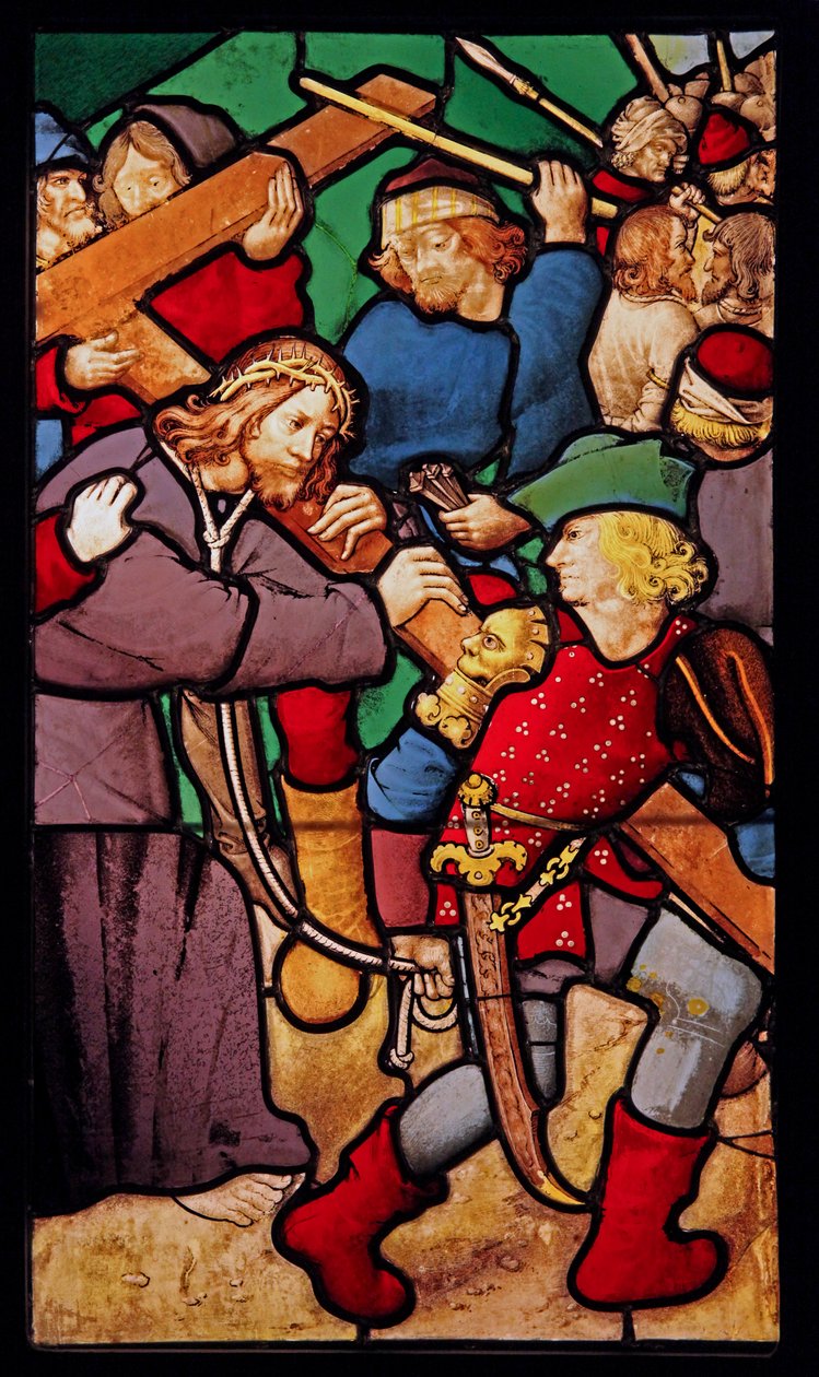 Vía Crucis; ex Chapelle en el Hotel Cluny de French School