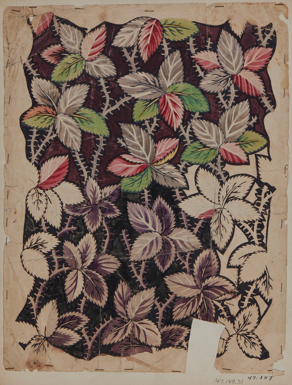 Dibujo de diseño de French School