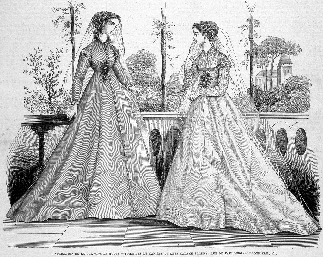 Deux toilette de brides de chez madame Fladry - en 
