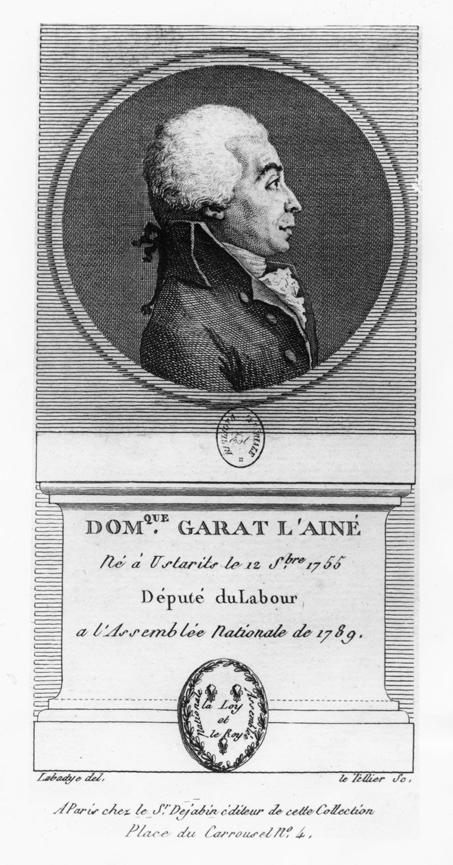 Dominique-Joseph, Conde de Garat de French School