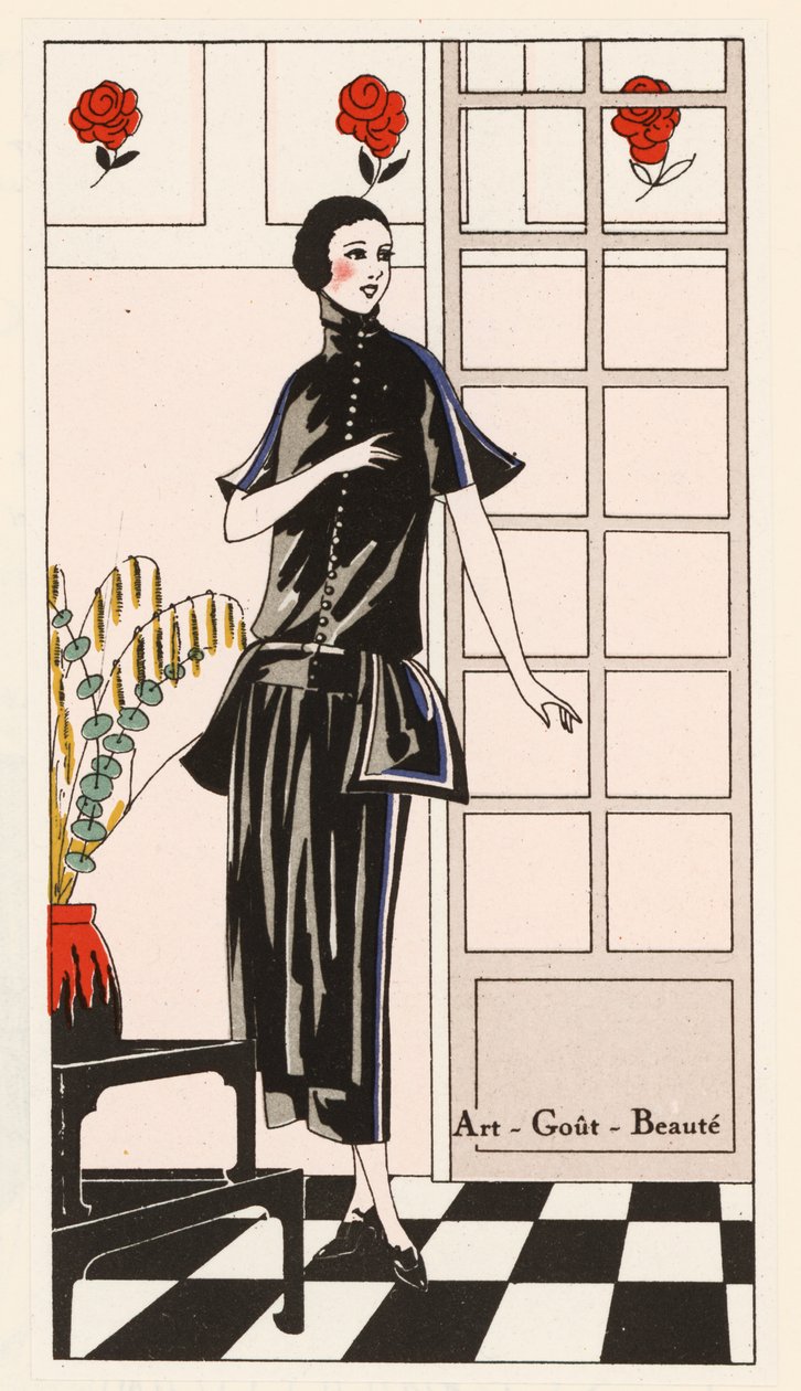 Vestido de Jean Patou de French School