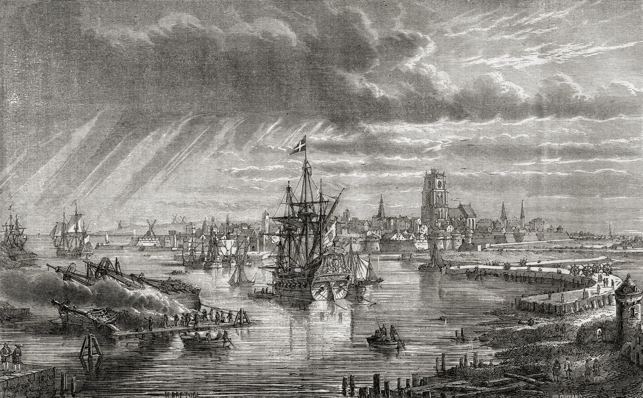 Dunkerque, Francia, en el siglo XVIII, de 