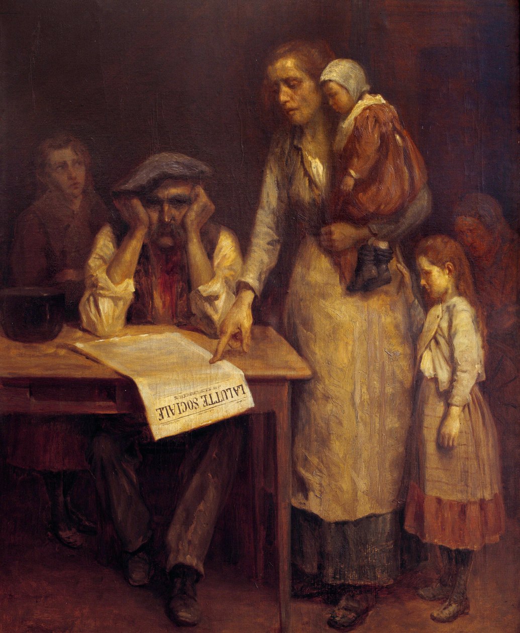 Durante la huelga de French School