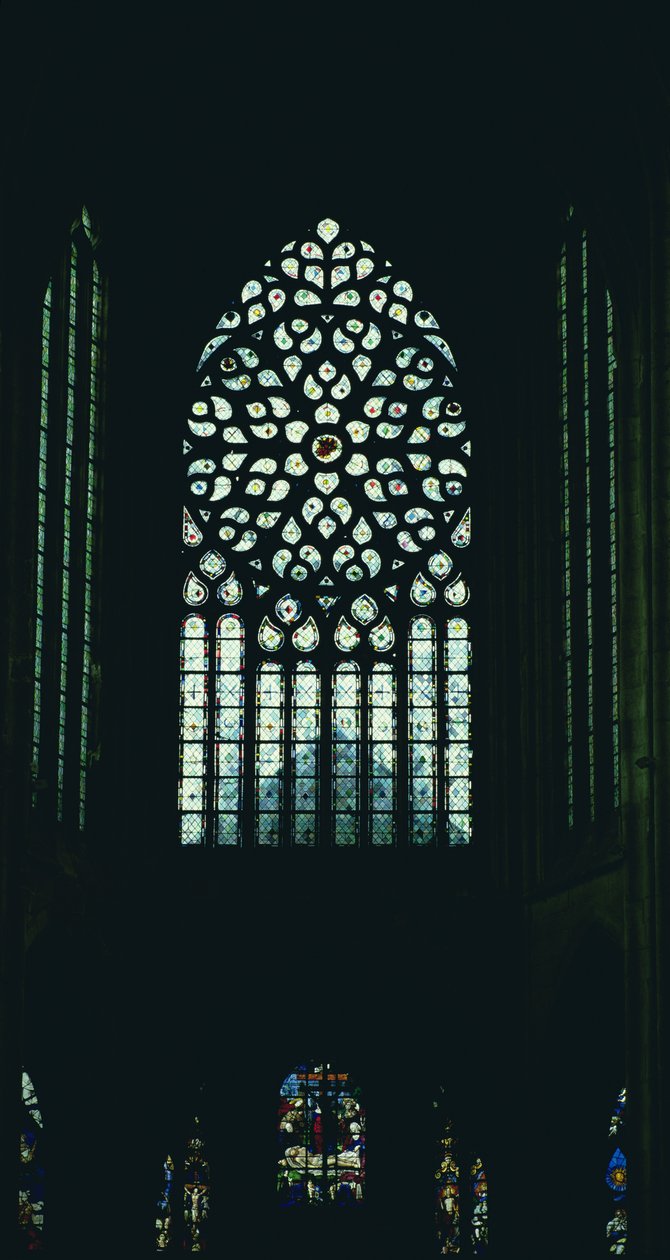 Rosetón este, c.1520 de French School