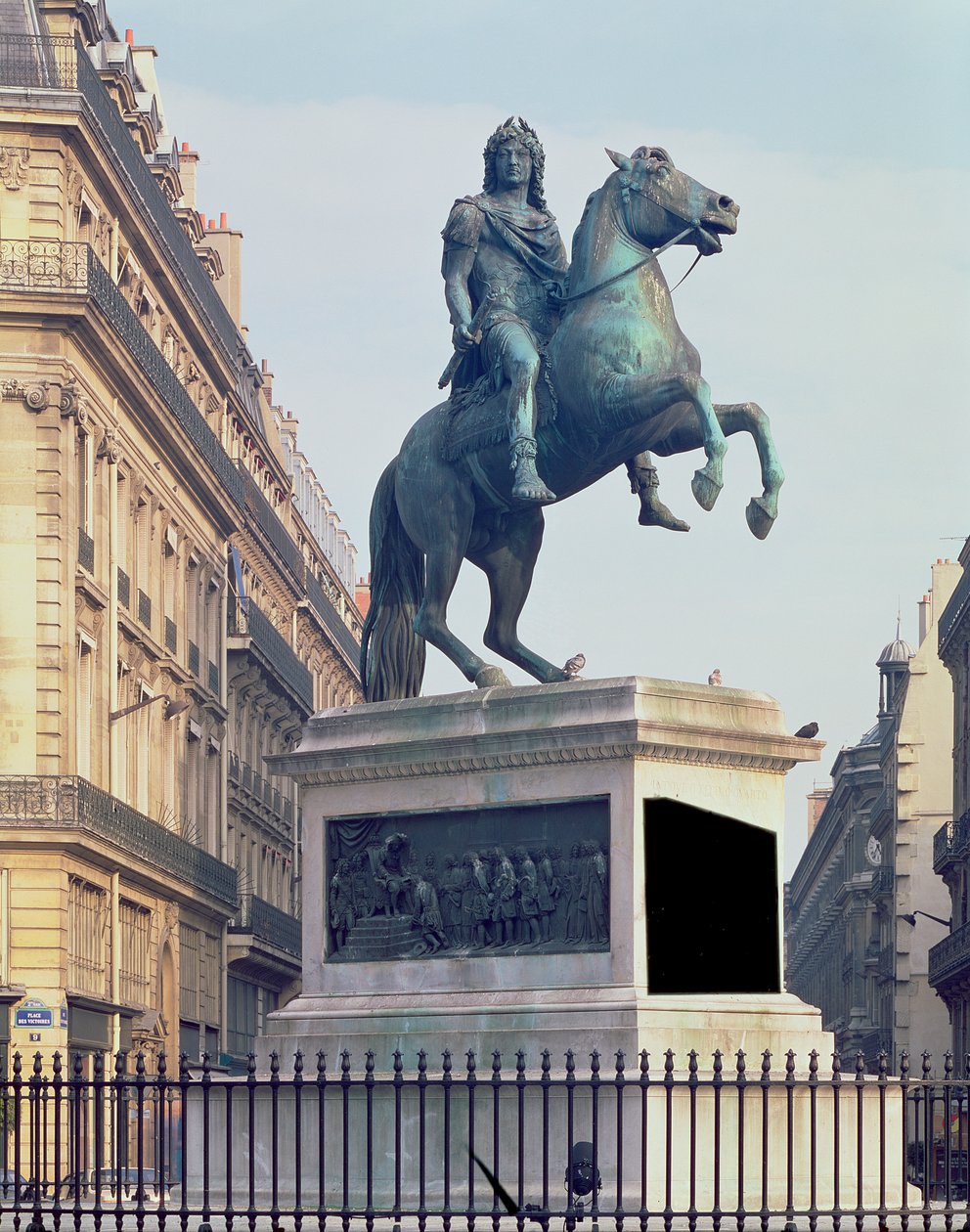 Estatua ecuestre del Rey Luis XIV (1816-22) de French School