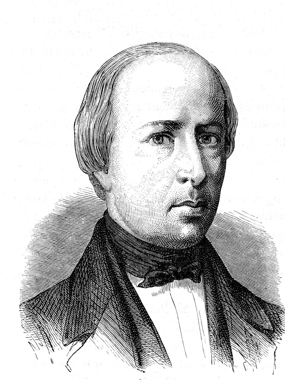 Ernest PETIN (1812-1879), inventor francés de globos aerostáticos. de French School
