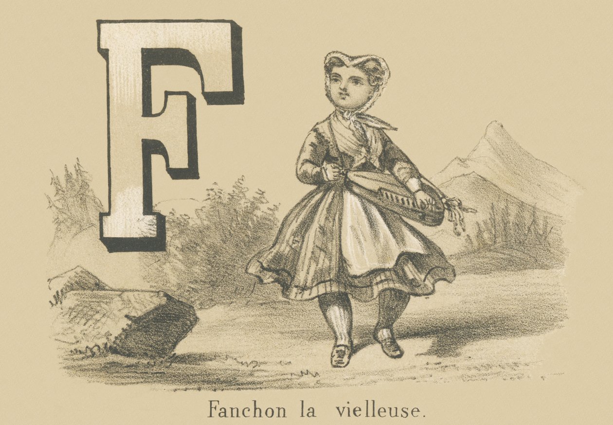 F: Fanchon el Viejo de French School