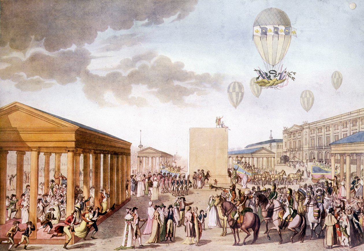 Fiesta de la coronación y coronación de sus majestades imperiales de French School