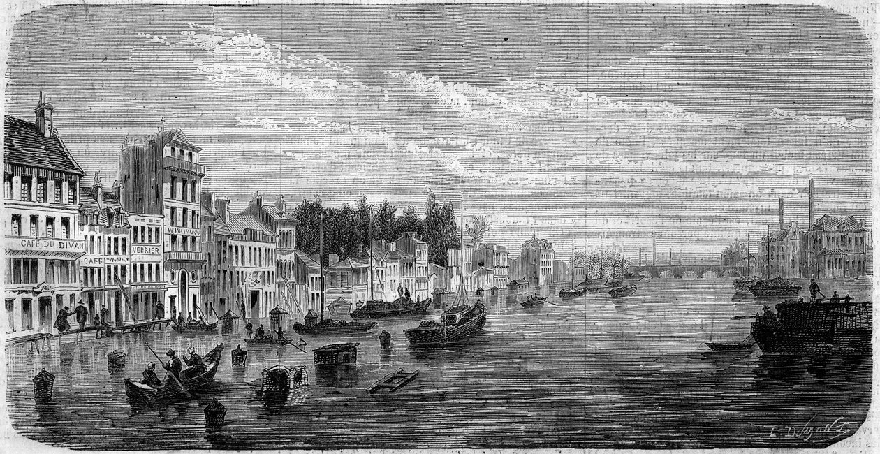 Inundación en París de French School