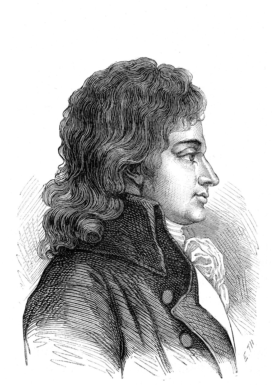 François Antoine, Conde de BOISSY de ANGLAS (grabado) de French School