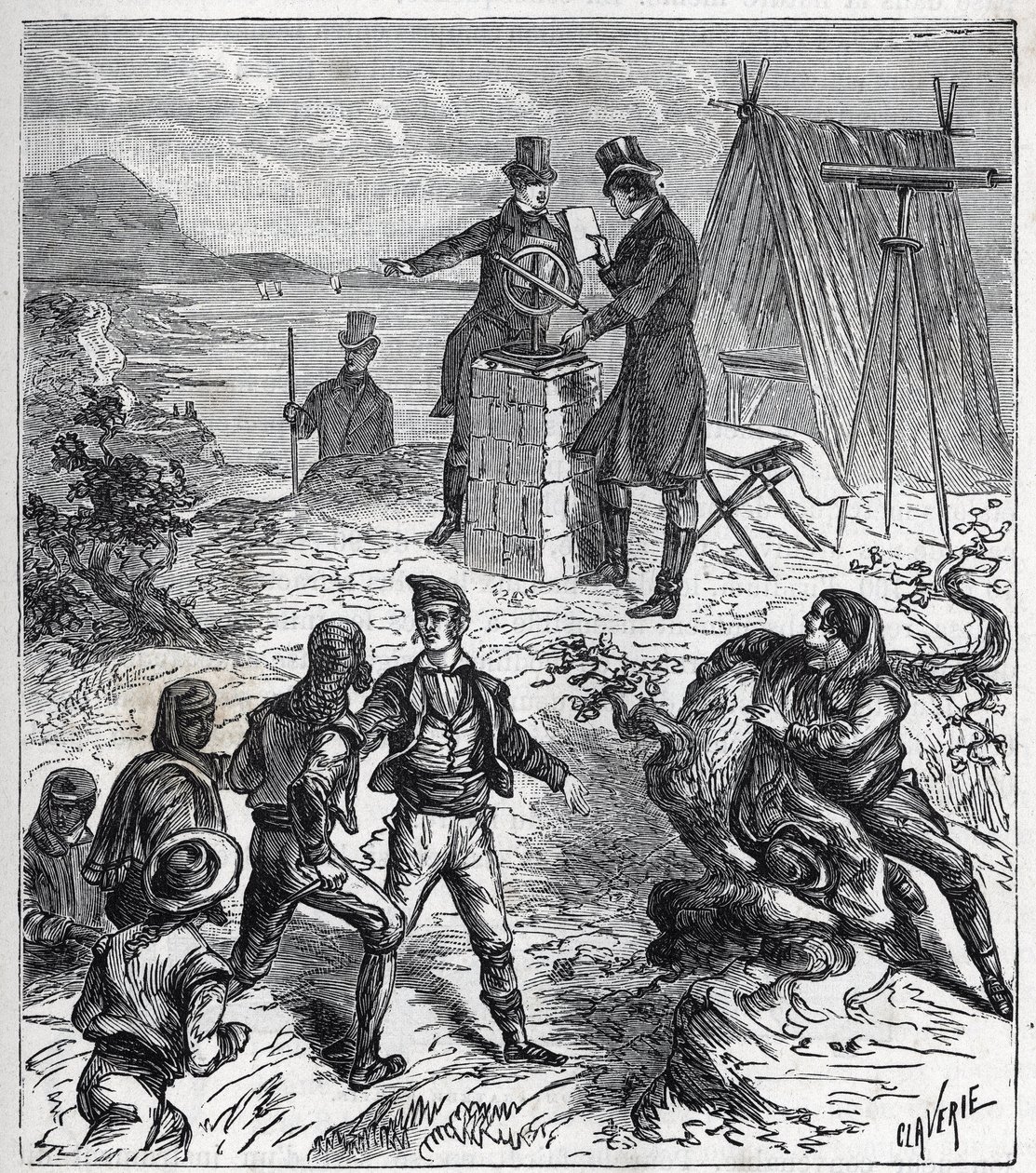 François Arago en España - François Arago de French School