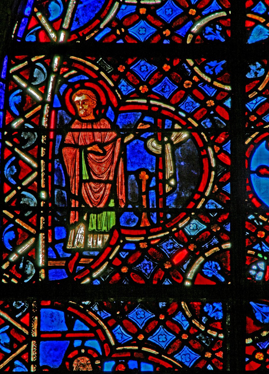 De la ventana w12, la ventana del Buen Samaritano, un Apóstol de French School