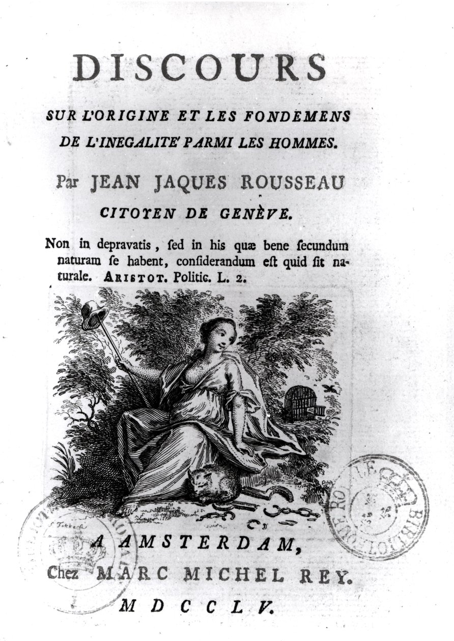 Portada de Discours sur l
