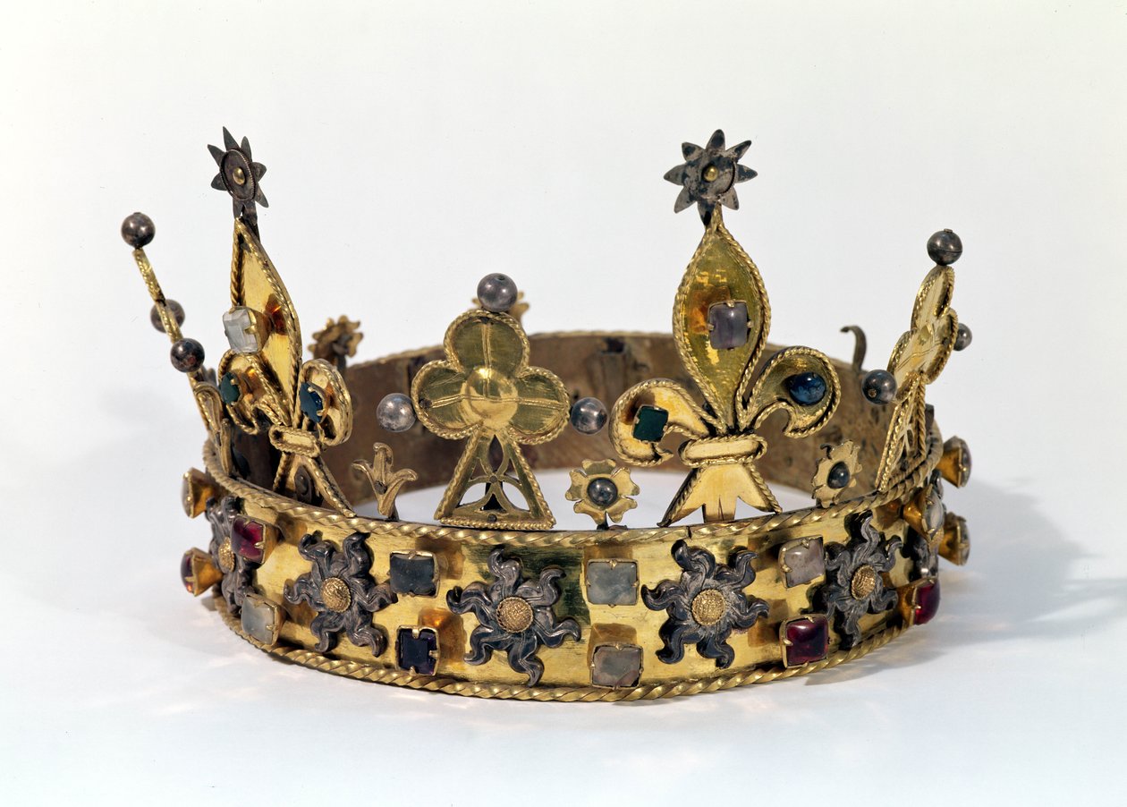 Corona funeraria de Felipe de Francia (1342-1404) 1404 de French School