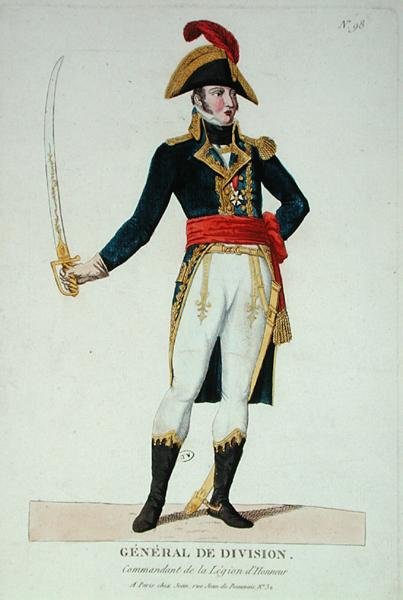 General de la División, Comandante de la Legión de Honor de French School