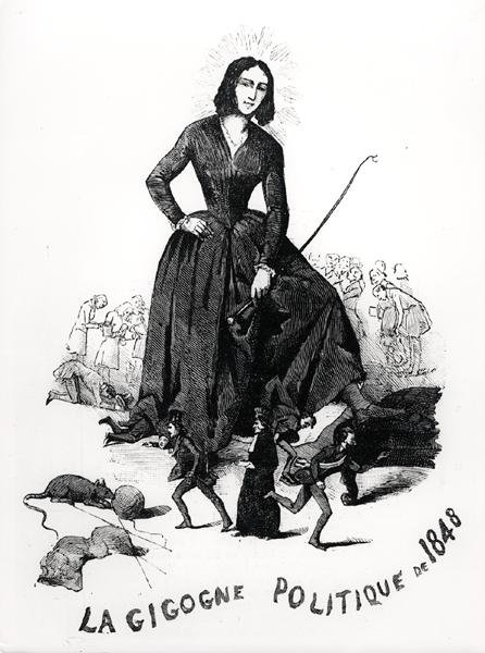 George Sand, la cigüeña política de French School