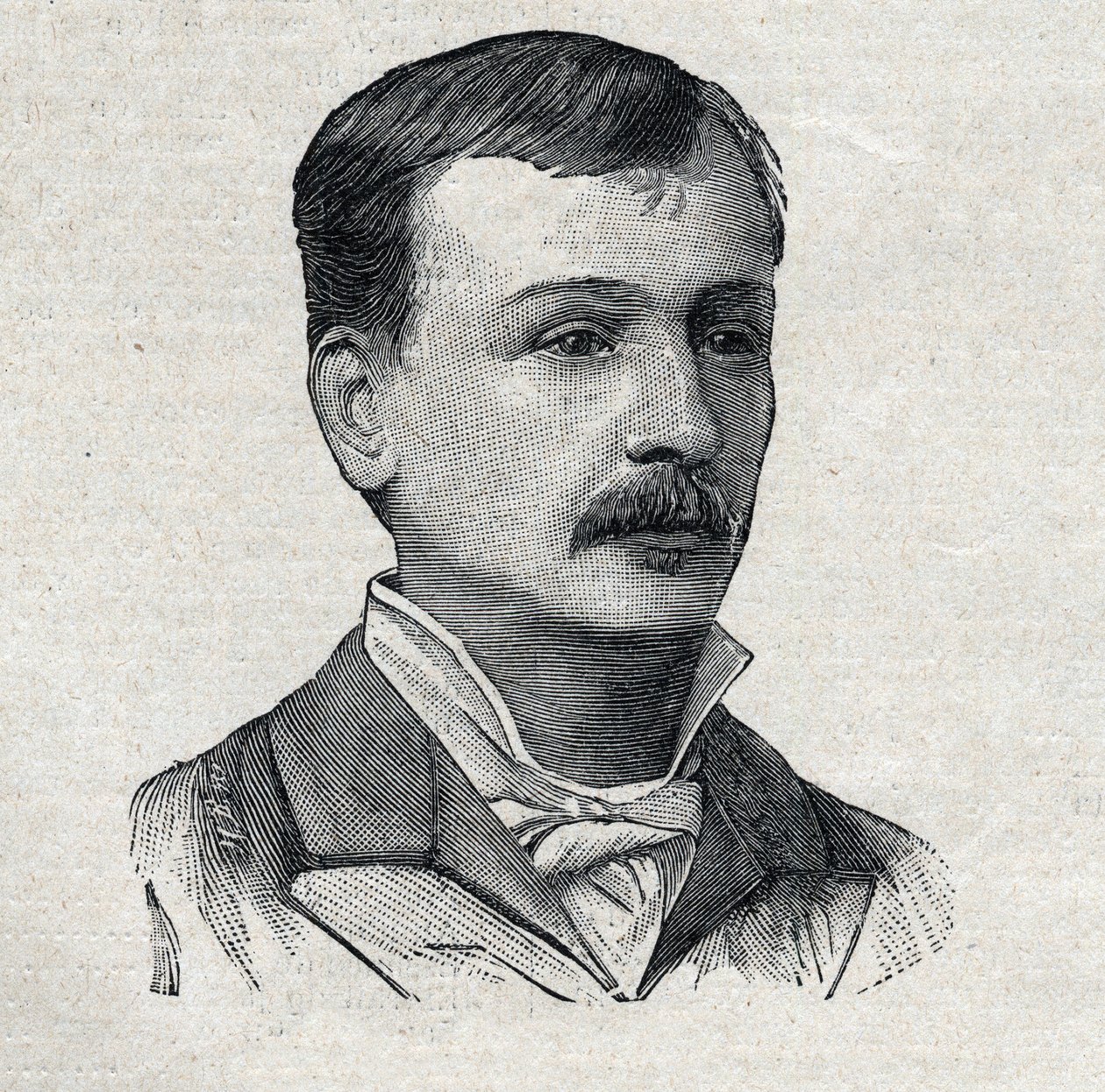 Georges Courteline, cuyo nombre real es Georges Victor Marcel Moinaux (1858-1929), novelista y dramaturgo francés, en "Le Petit Parisien" de French School