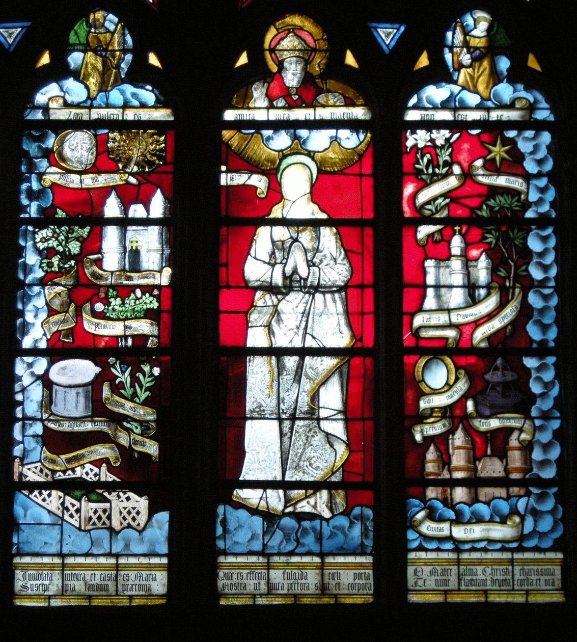 Dios y la Virgen de French School
