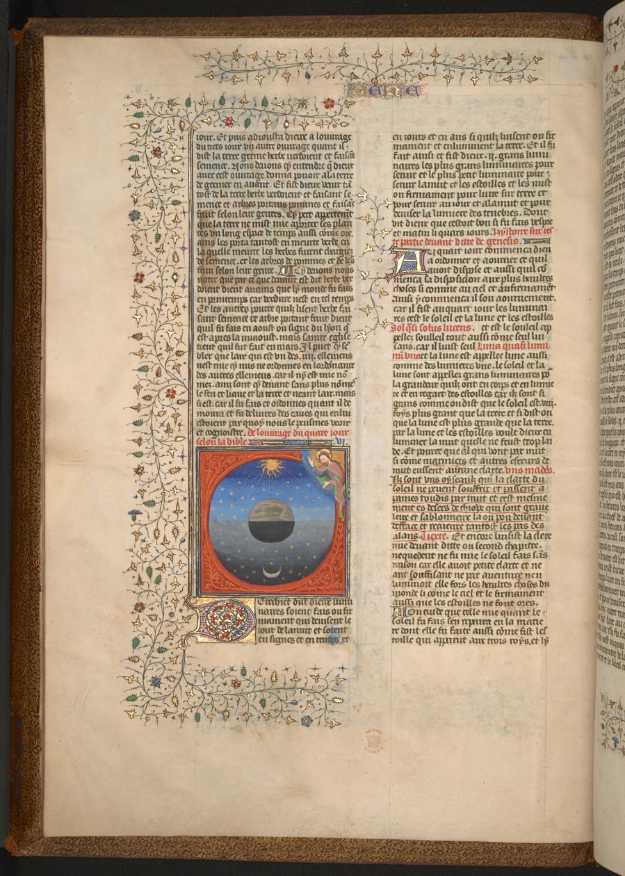 Guyart des Moulins, Biblia histórica (Bible hystoriaulx), c.1415 (manuscrito) de French School