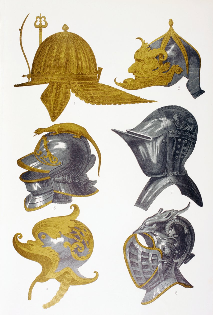 Cascos, 1873 de French School