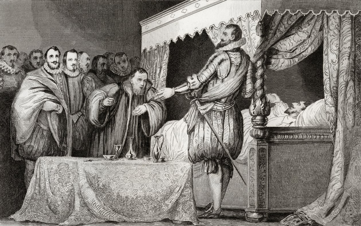Enrique III (1551-89) nombra a Bearnais (1553-1610) como su sucesor, de 