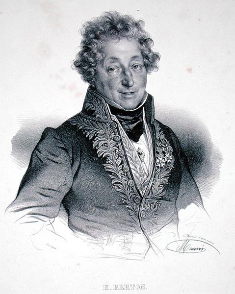 Henri Montan Berton (1767-1844) grabado por Francois Seraphin Delpech (1778-1825) de French School
