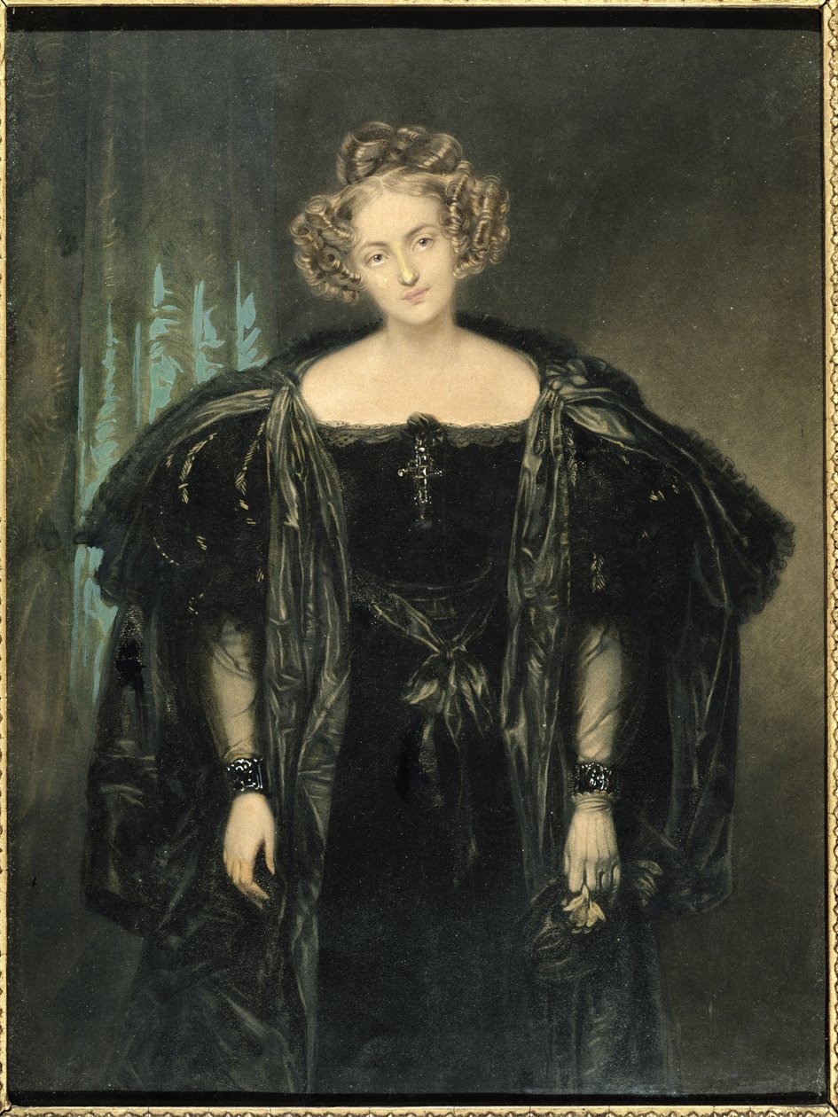 Henriette Sonntag (1803-54) en el papel de Donna Anna de la ópera Don Giovanni de Mozart de French School