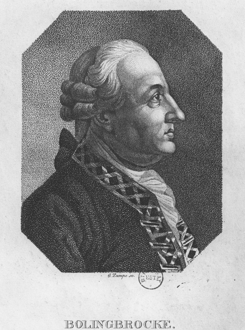 Henry St John, Lord Bolingbroke (grabado) de French School