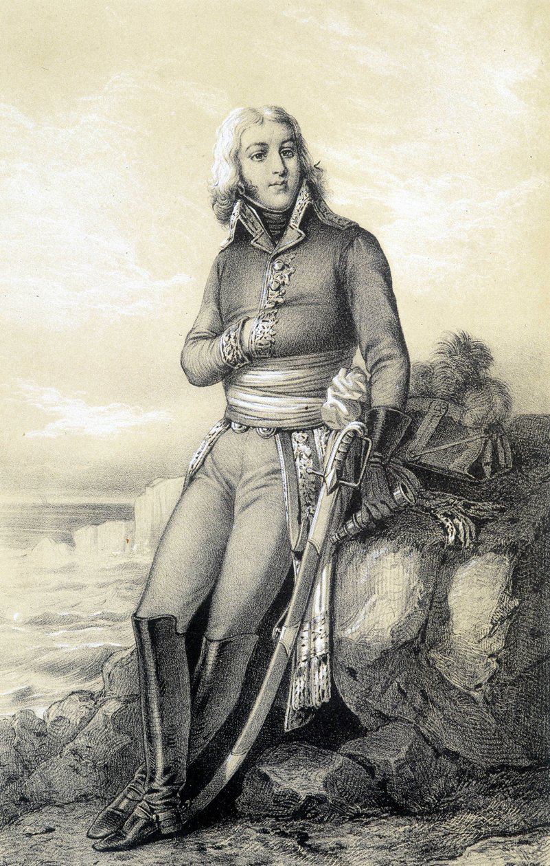 Hoche - en "Galerie historique de la Revolution Française" por Albert Maurin de French School