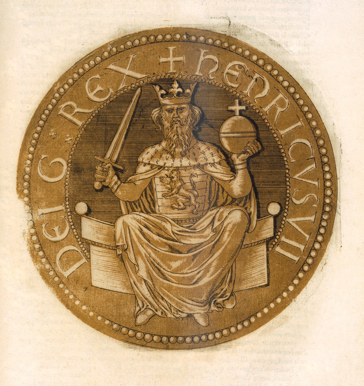 Emperador del Sacro Imperio Romano Enrique VII de French School