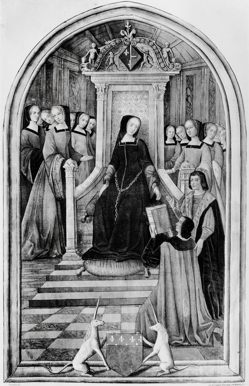 Homenaje a Louise de Savoie (1476-1531) en Amiens en 1518, de 
